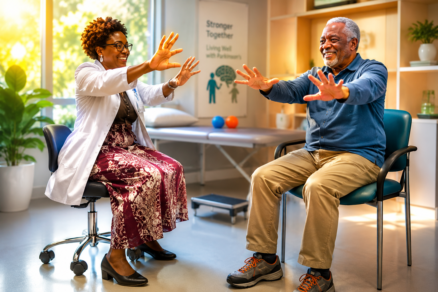 Parkinson's caregiver providing in-home support in Arizona