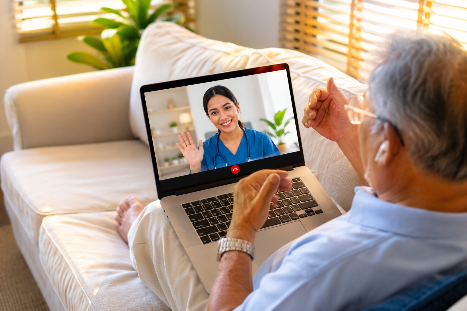 Valleywide caregiver serving veteran client in Arizona West Valley