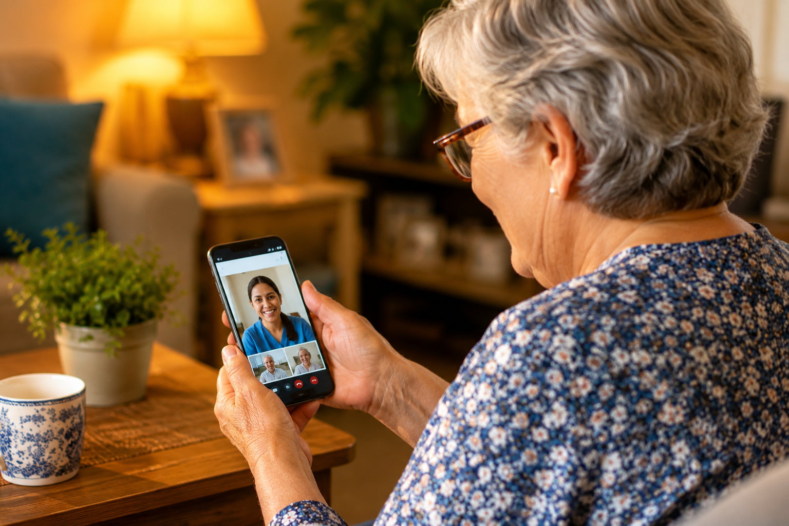 Arizona veteran receiving home care support from Valleywide